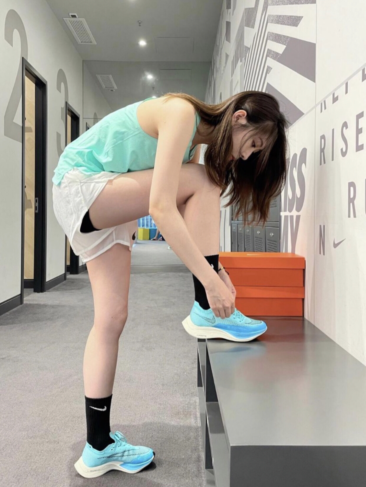 Nike AeroSwift 透气速干运动跑步无袖背心
