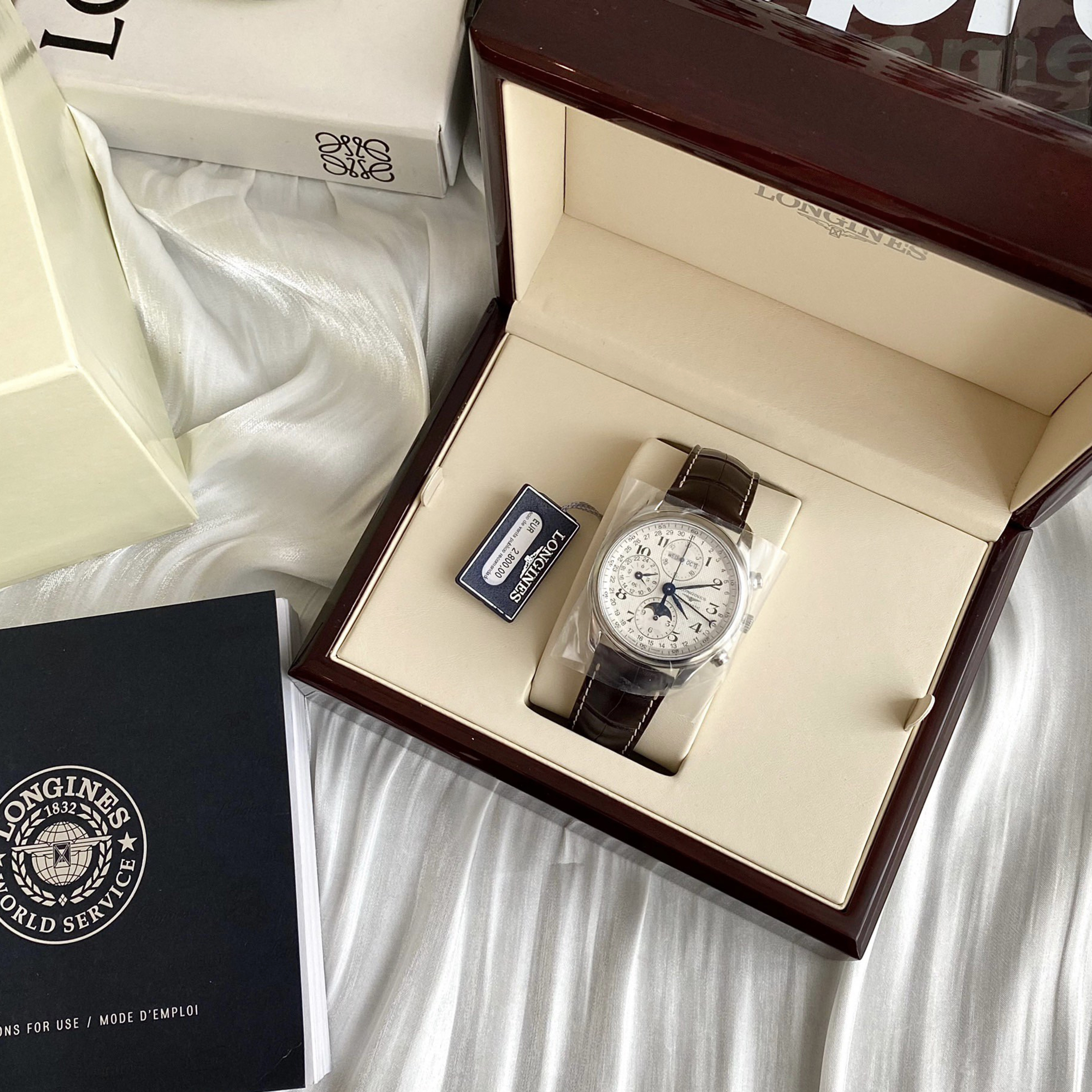 英国8折浪琴名匠系列40mm男表