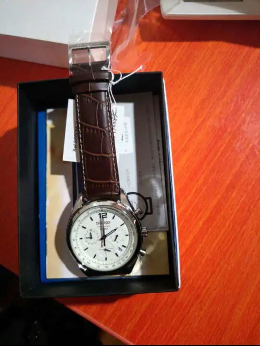 SEIKO/精工休闲表皮带表石英表 