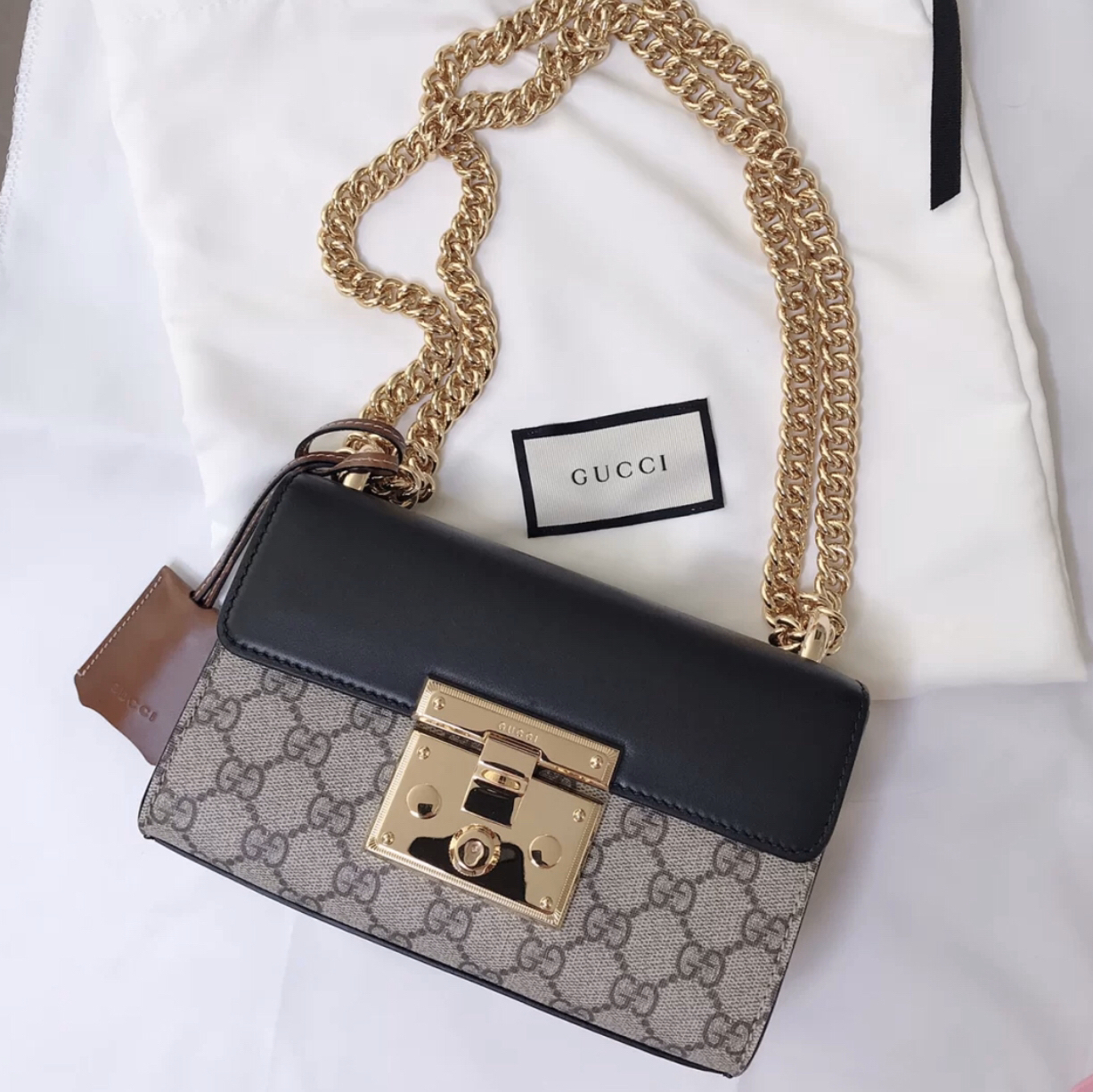 GUCCI Padlock系列GG斜挎包 分享
