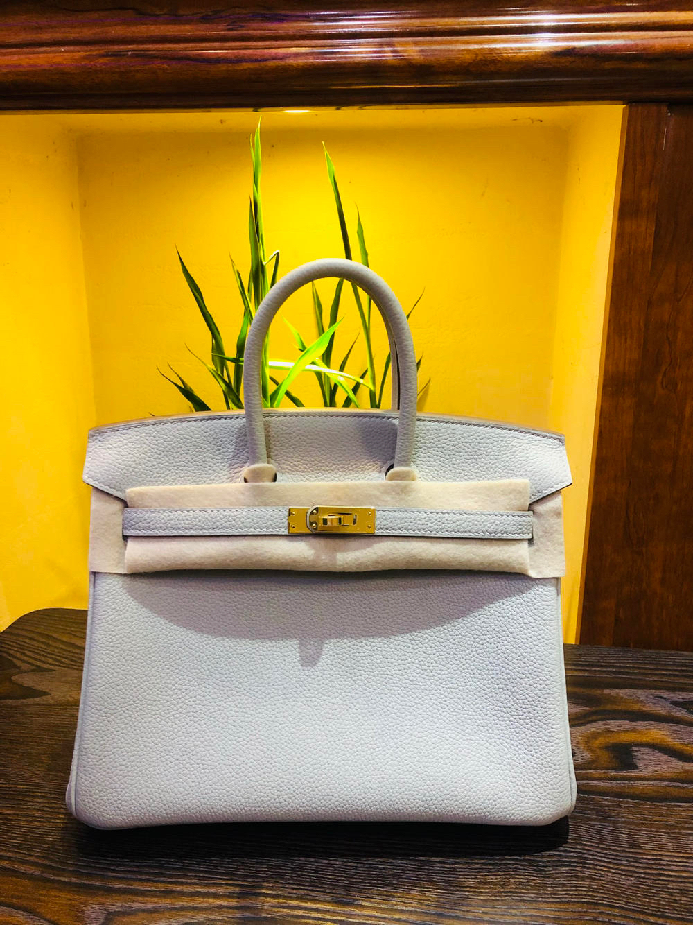 birkin25cm 珍珠灰togo