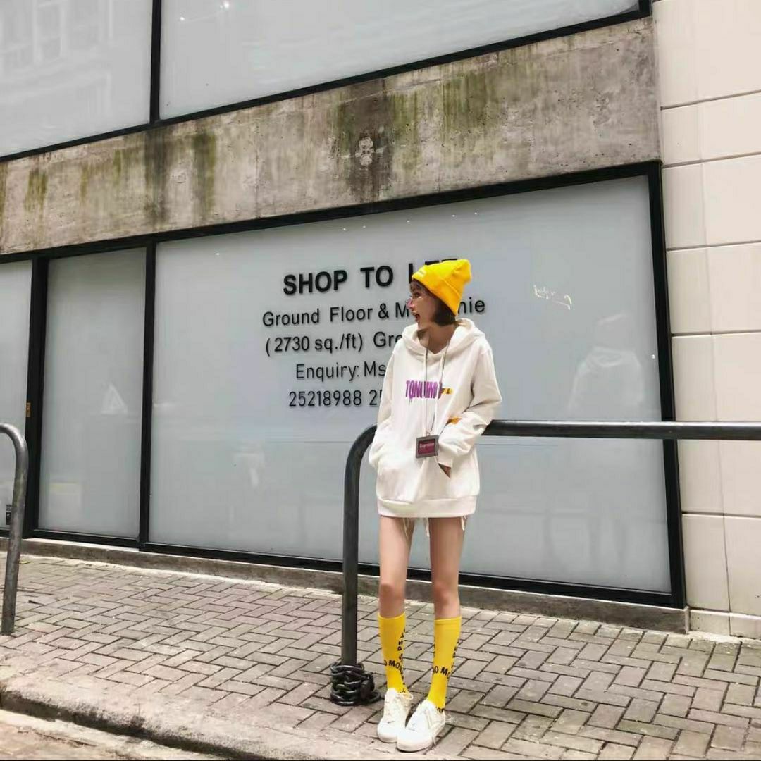 PCMY 干净清爽袜子穿搭
