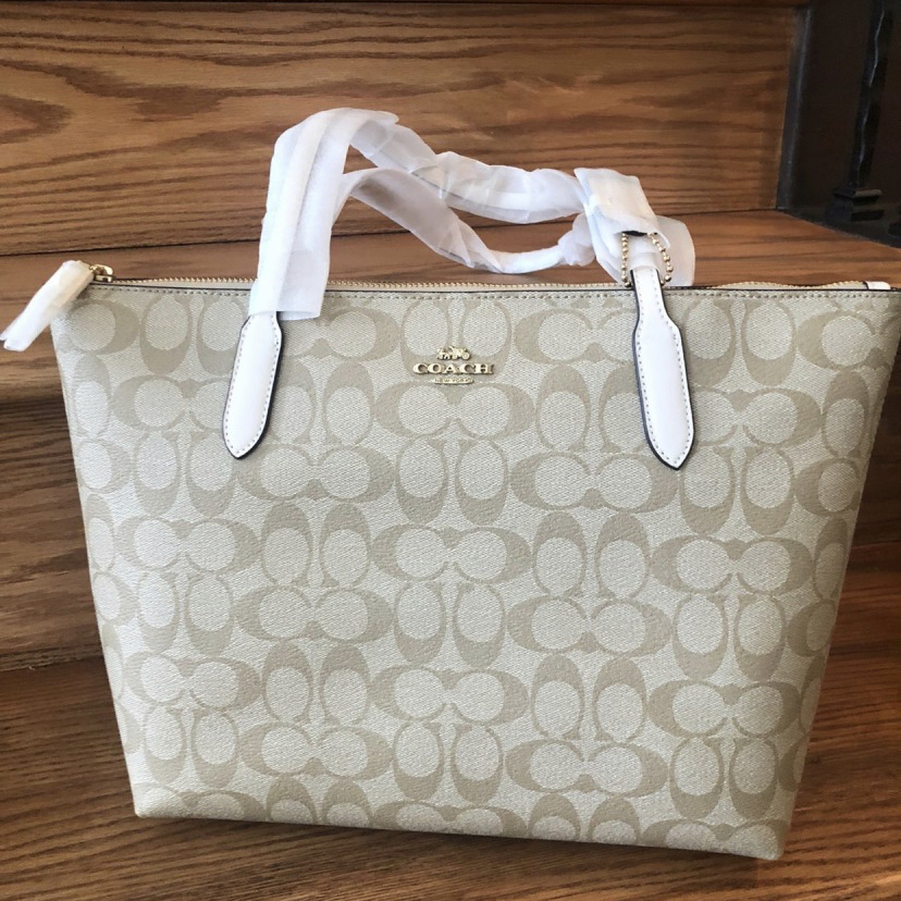 Coach 女士拉链托特包推荐