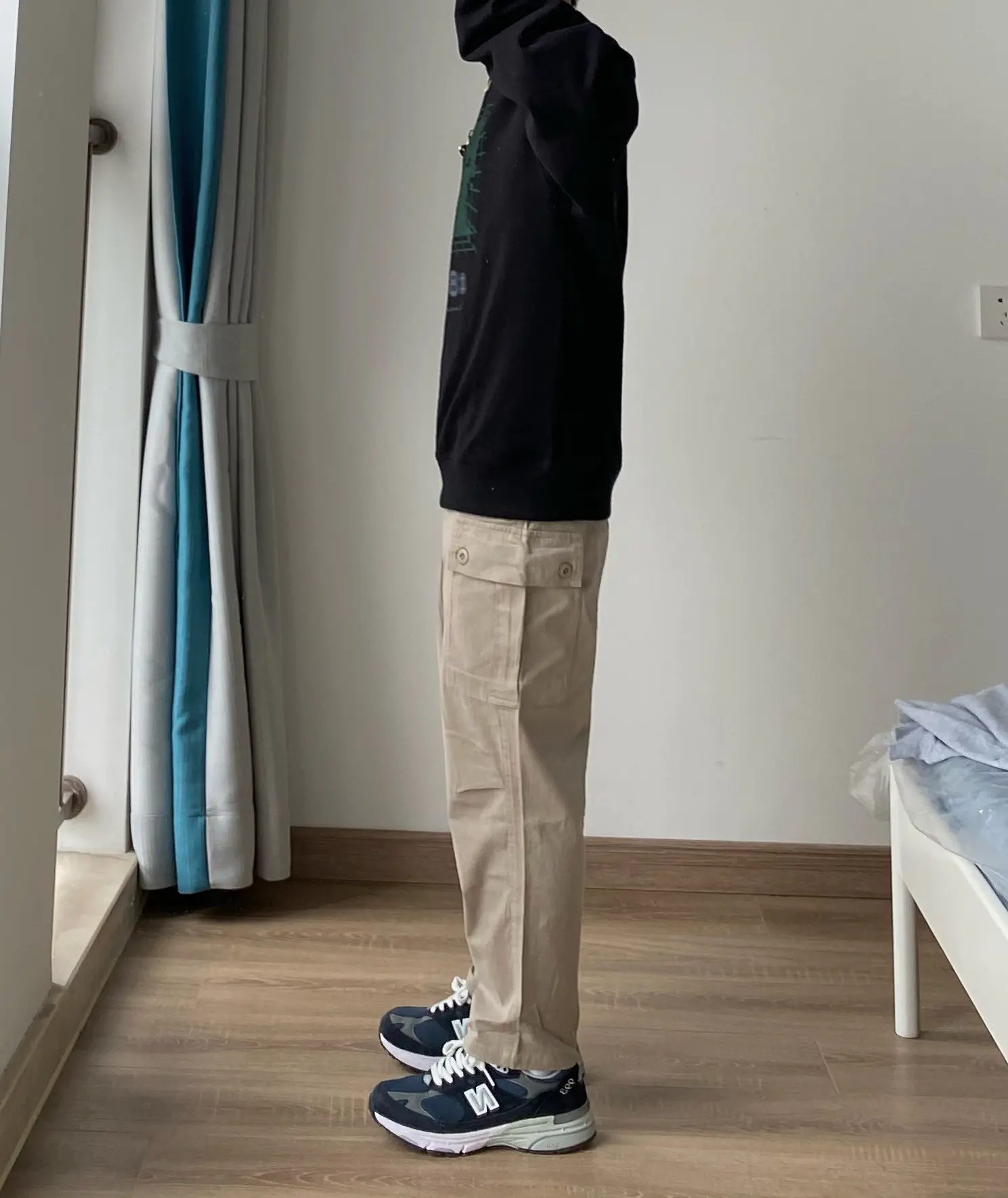 找到了160cm矮个子男生可以穿的工装裤