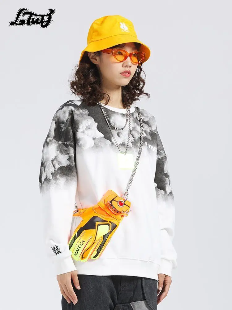 OOTD 加绒卫衣穿搭风格