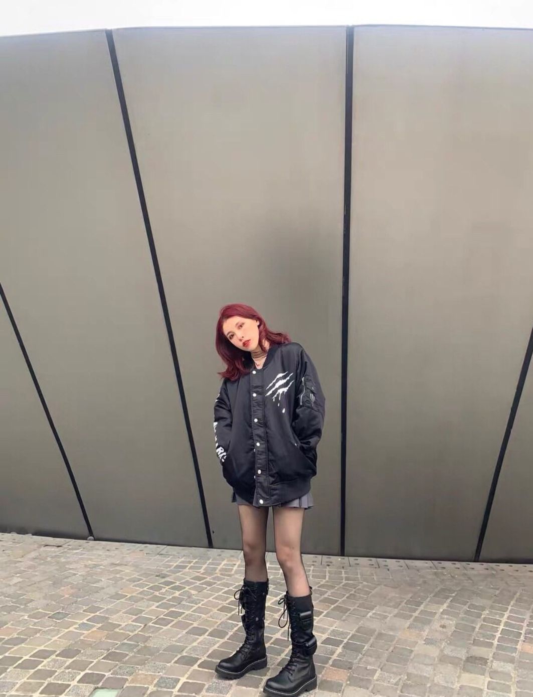 OOTD丨SuaSoment 抓痕血爪飞行棉服分享来啦