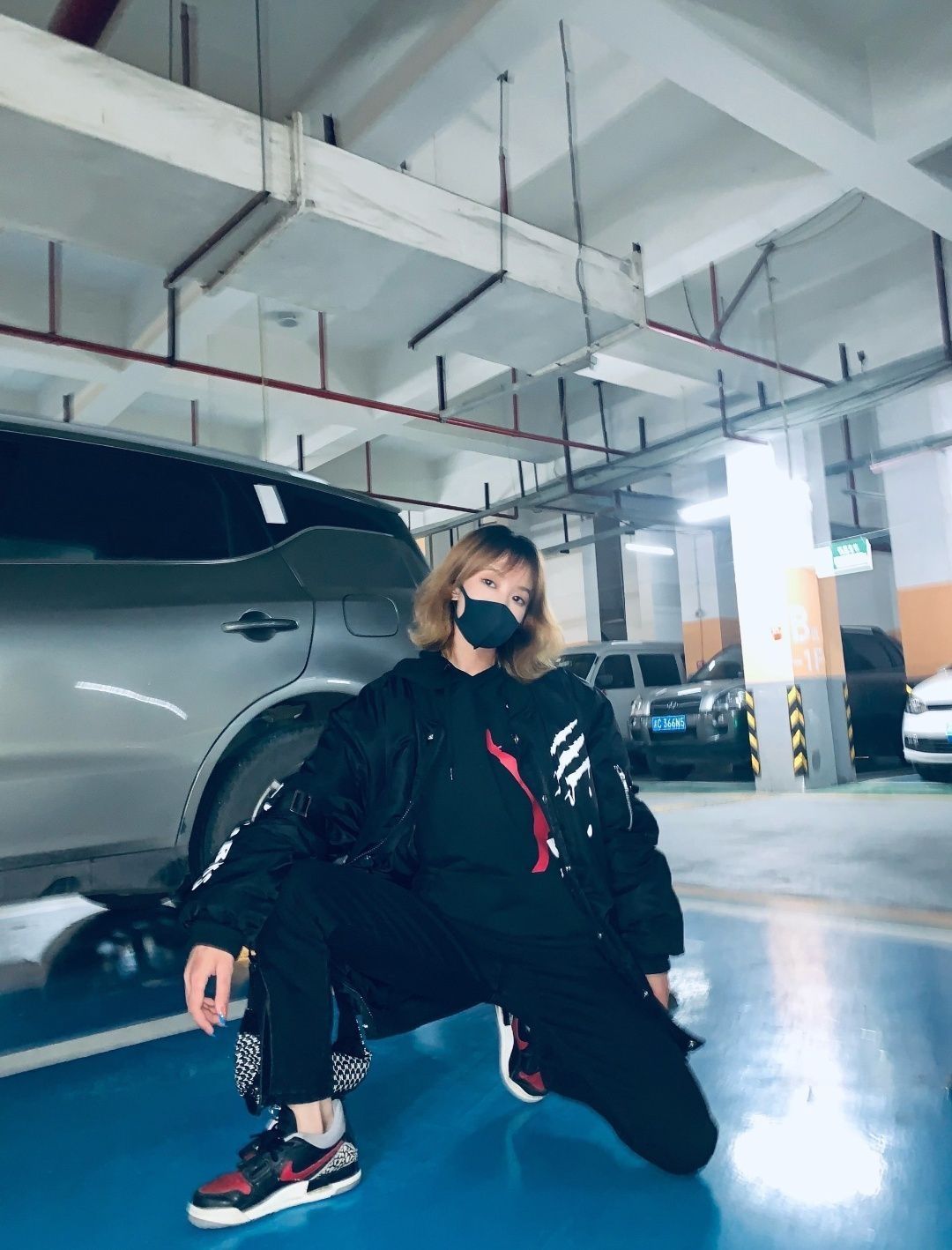 OOTD丨SuaSoment 抓痕血爪飞行棉服分享来啦