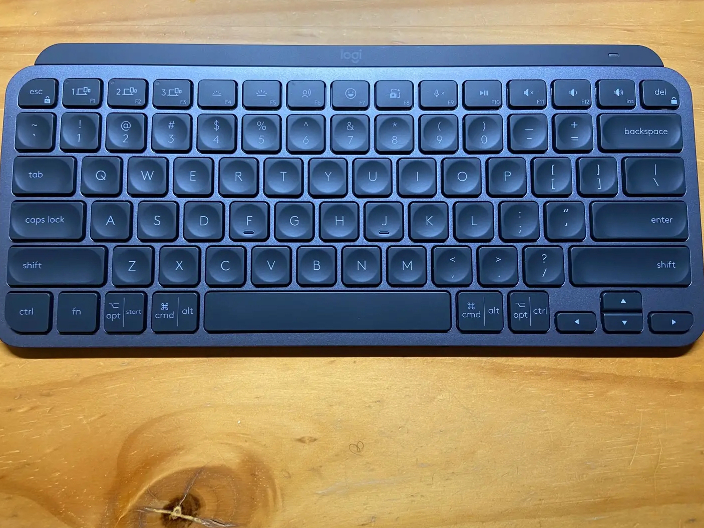 Logitech/罗技 MX Keys Mini 无线薄膜键盘分享