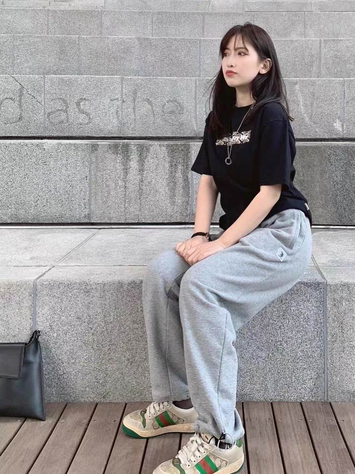 辣妹分享|束脚裤分享
