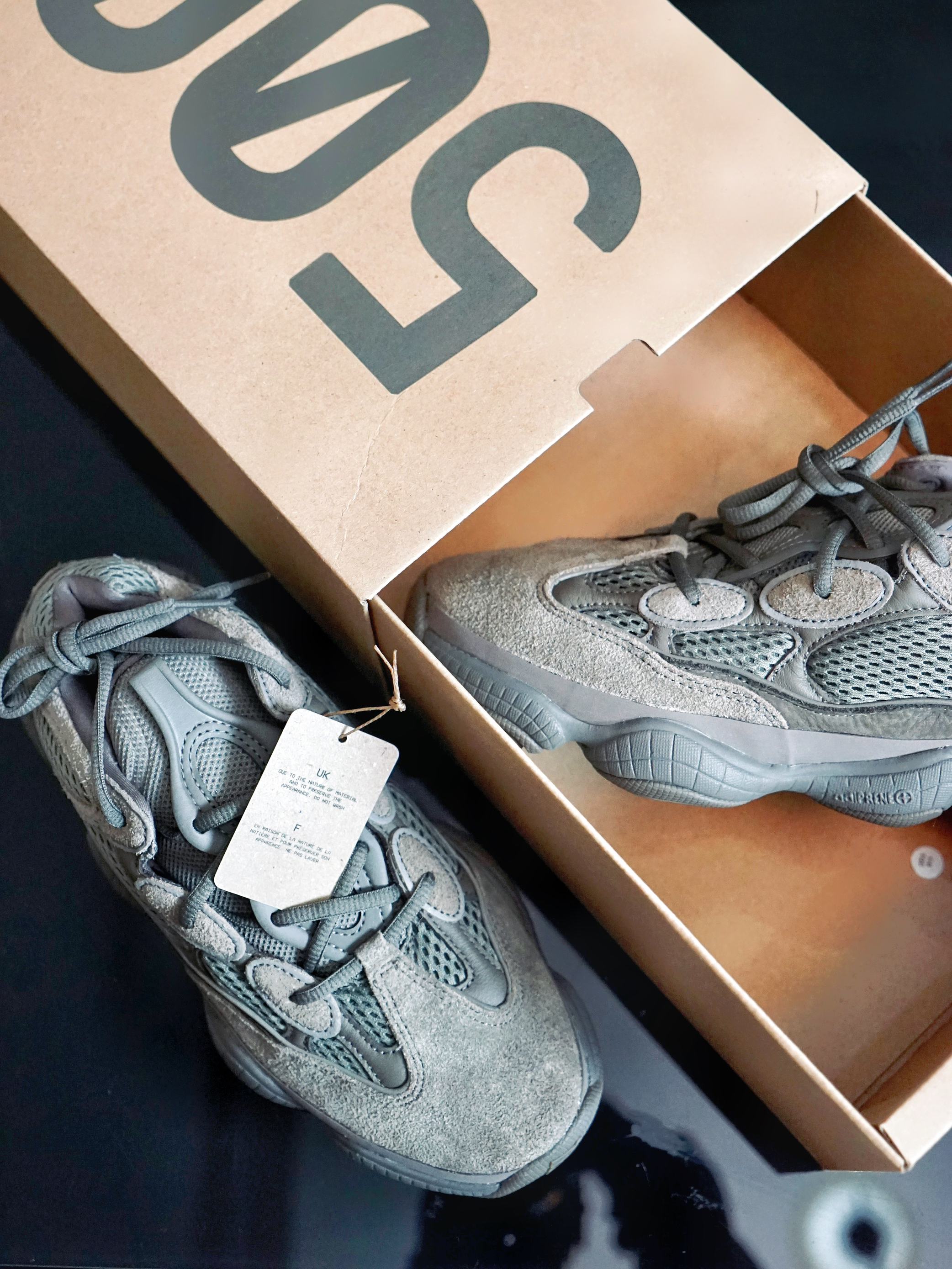 新配色创作灵感揭秘？yeezy500深棕色开箱