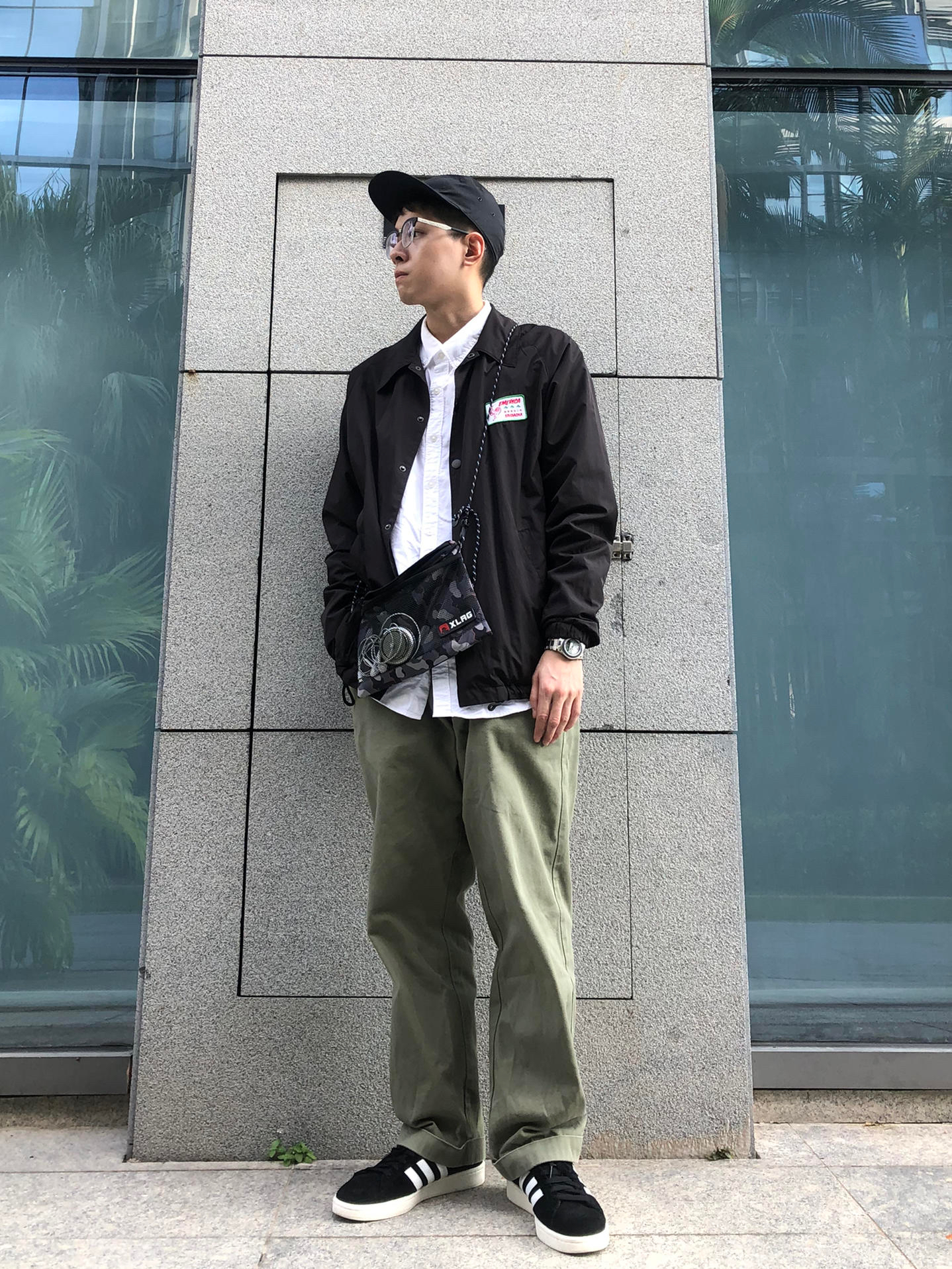 OOTD | 降温就穿教练夹克