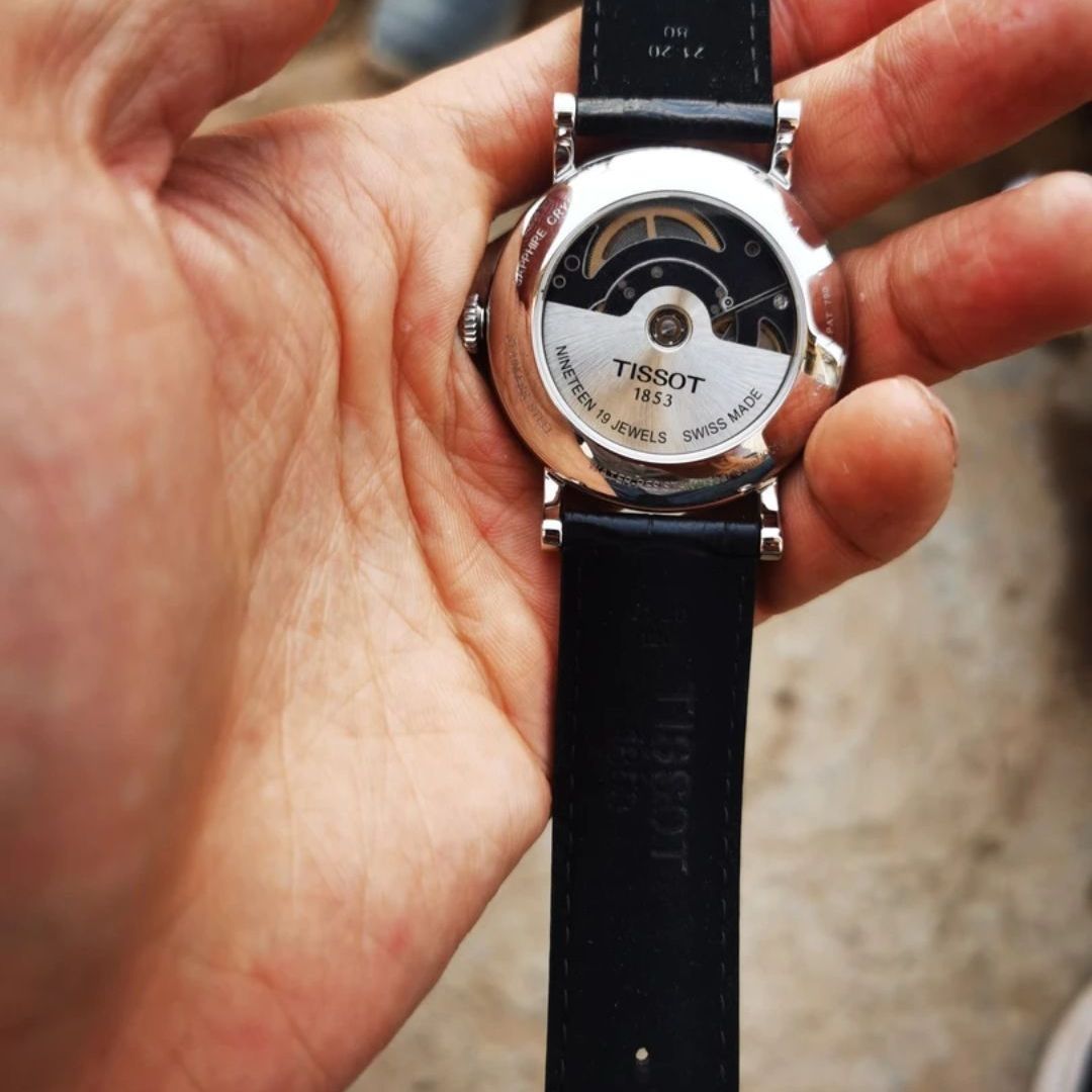 Tissot/天梭 魅时系列机械皮带中性手表