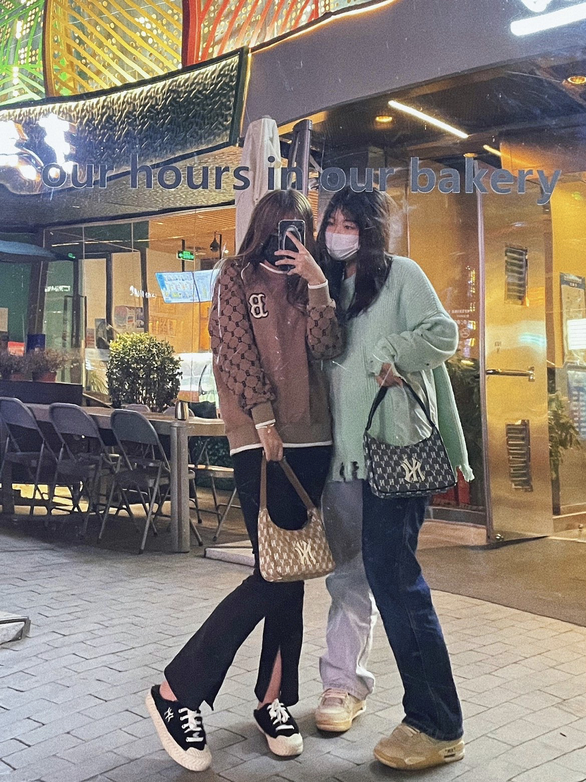 等到我们见面的那一天我们就可以见面了！姐妹见面穿搭分享👭