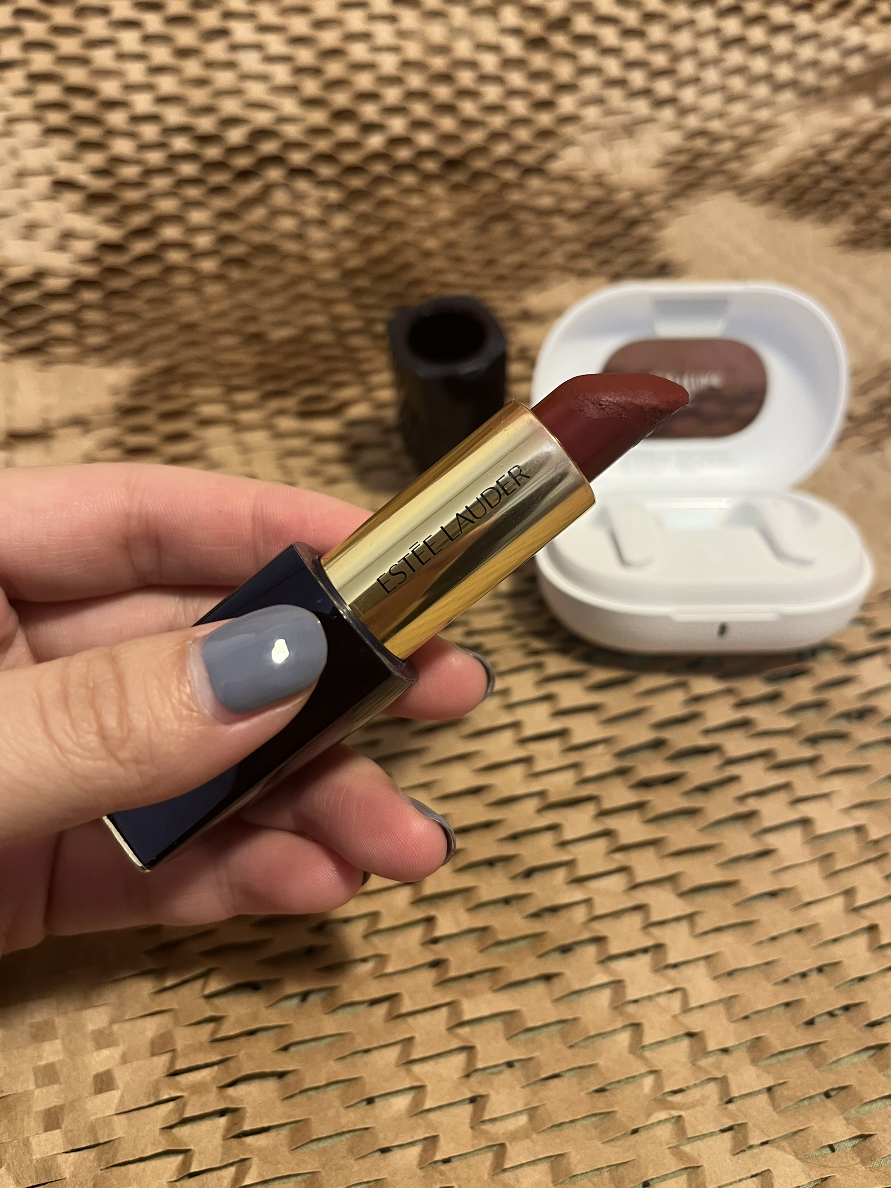 秋冬很显白的雅诗兰黛口红💄色号—120