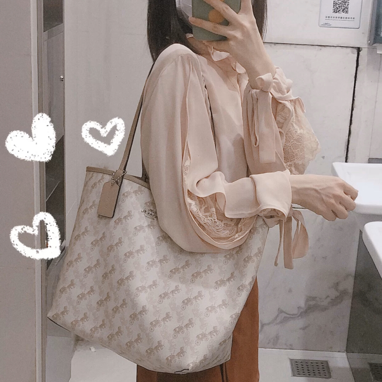 Coach City Tote马车老花双面手提托特包 分享