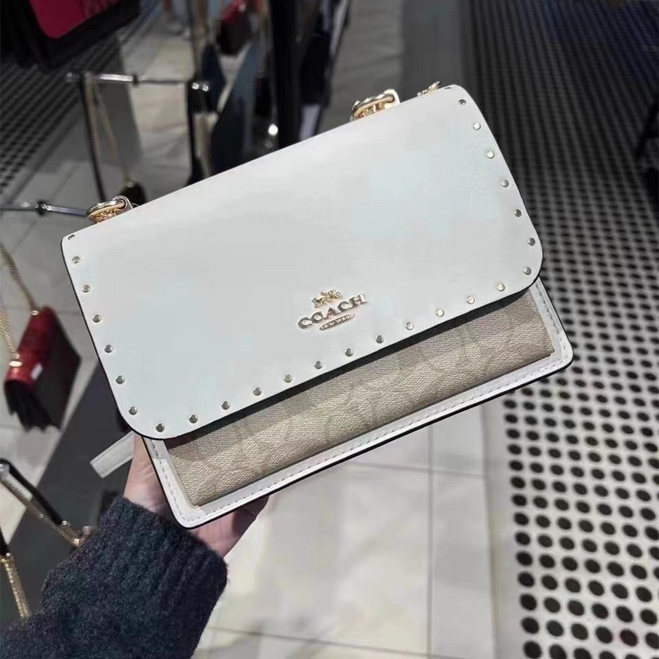 coach经典标志klare斜挎包分享