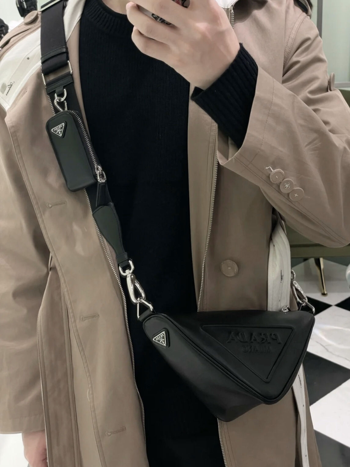 Prada 三角包 分享