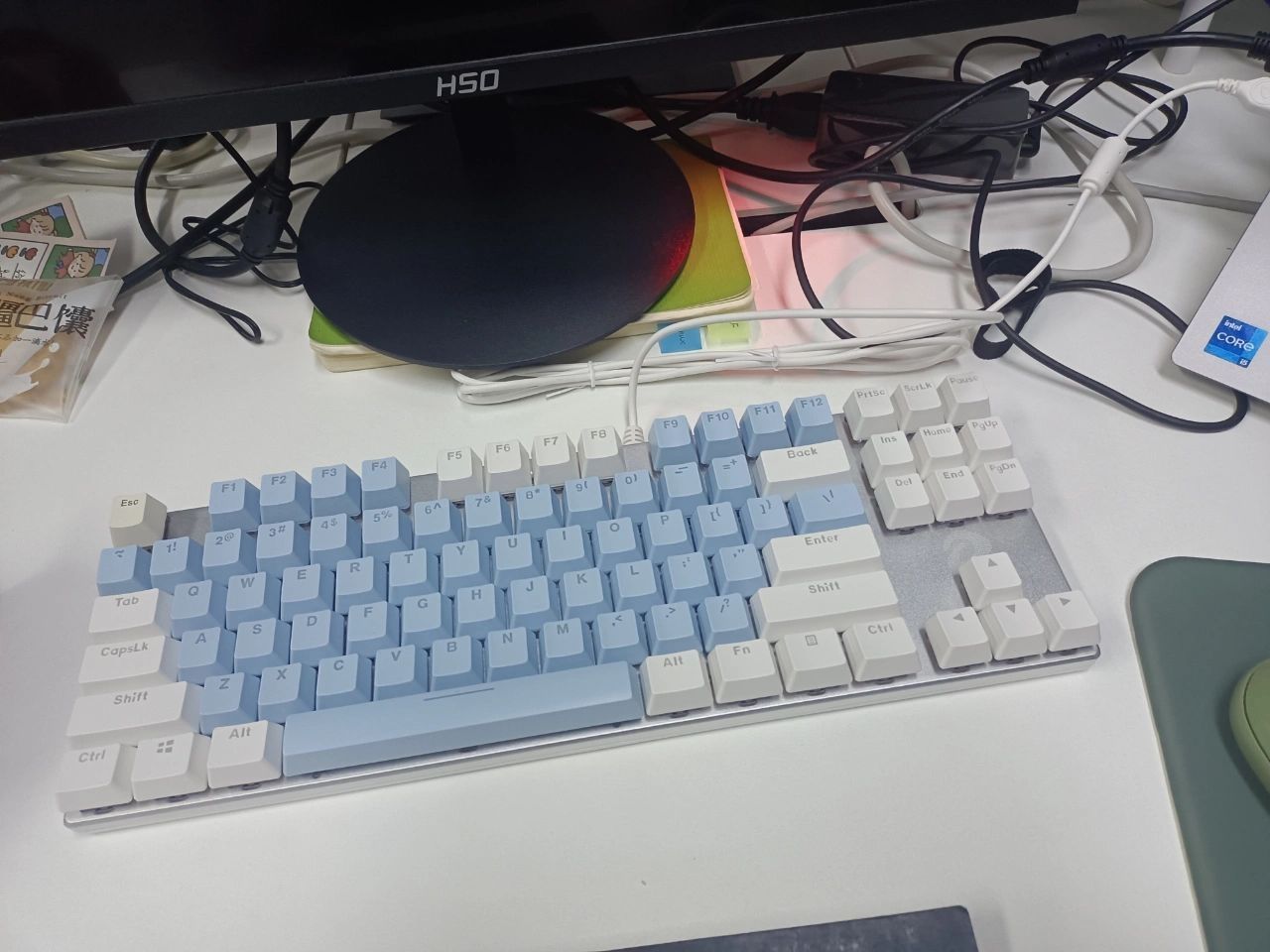 竟然有这么小清新的机械键盘！