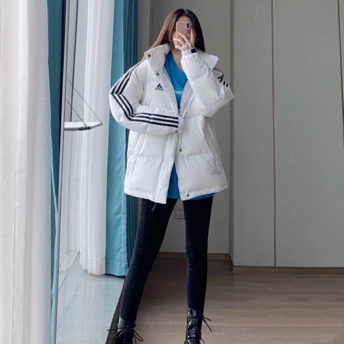 冬天美女怎么穿|运动风穿搭