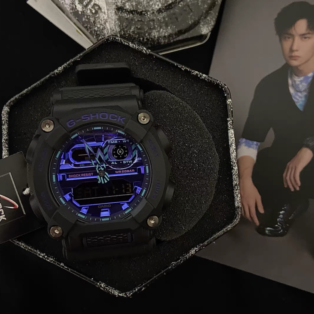 经典卡西欧 G-SHOCK 白武士