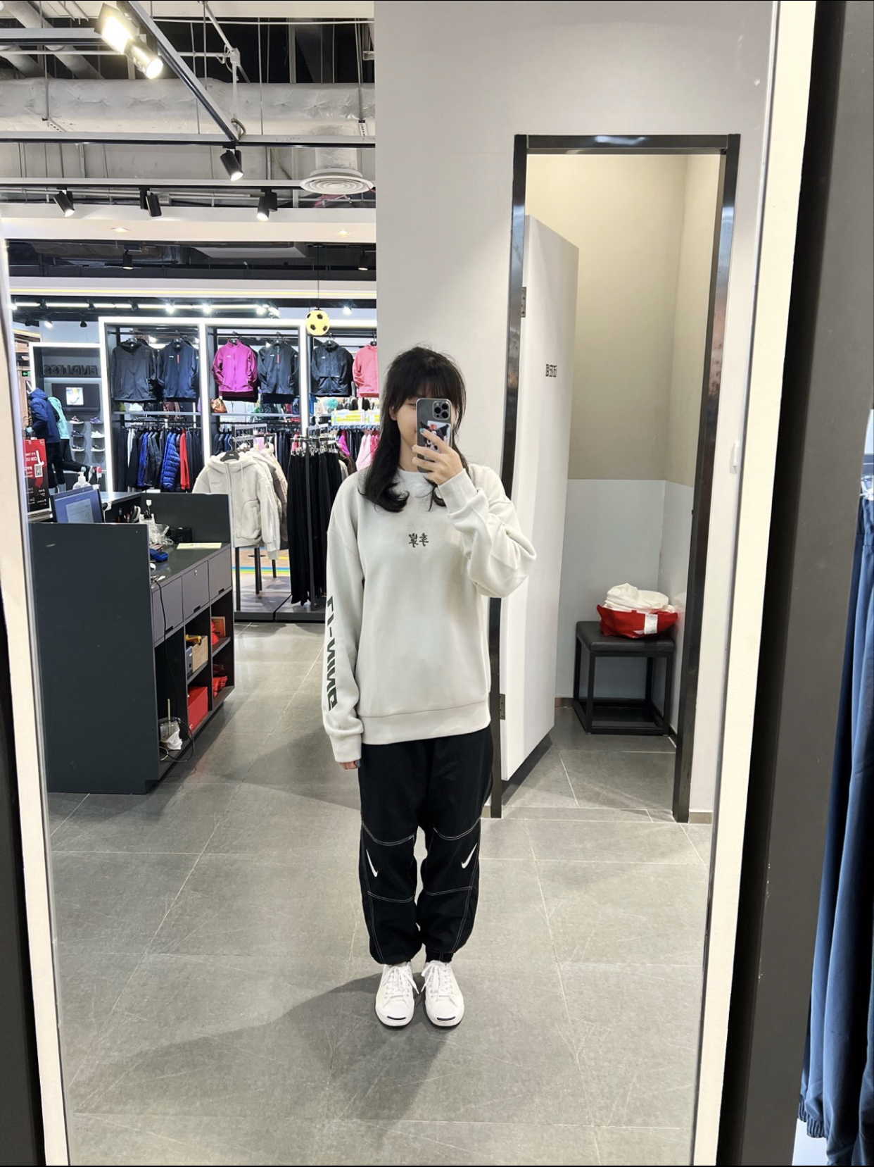 运动套头长袖