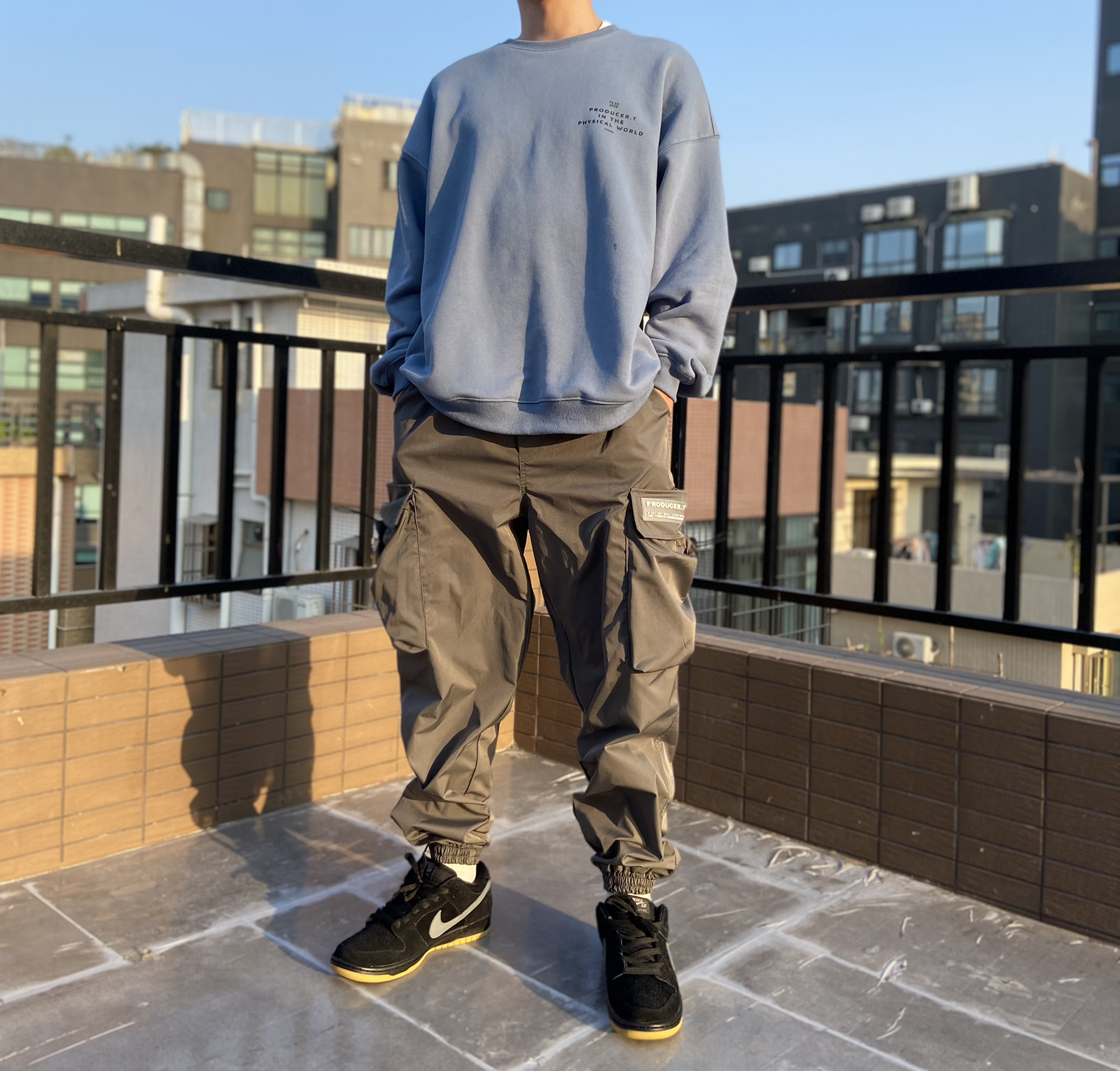 今日份天台上的OOTD