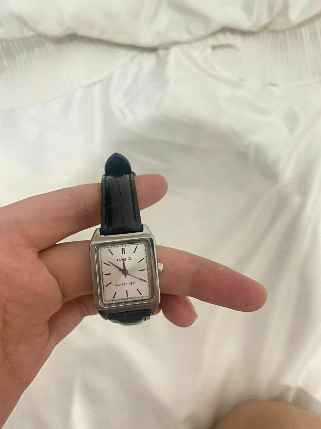 Casio/卡西欧 休闲皮带夜光指针女表