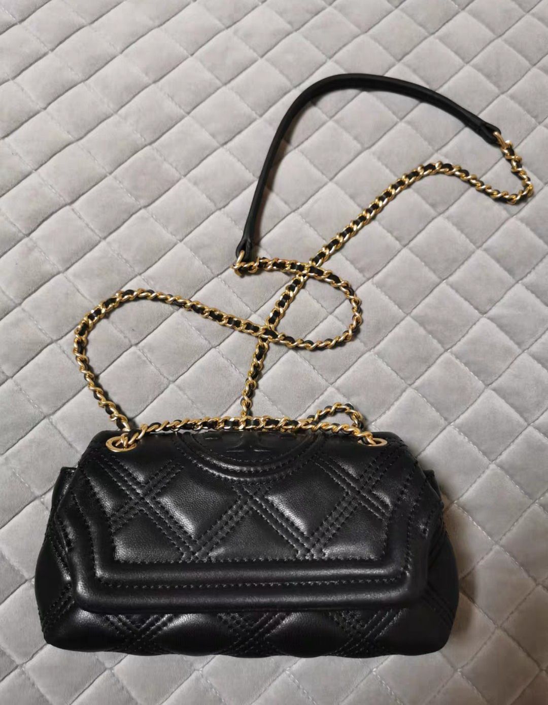 OOTD丨Tory Burch FLEMING迷你羊皮斜挎女包种草时刻