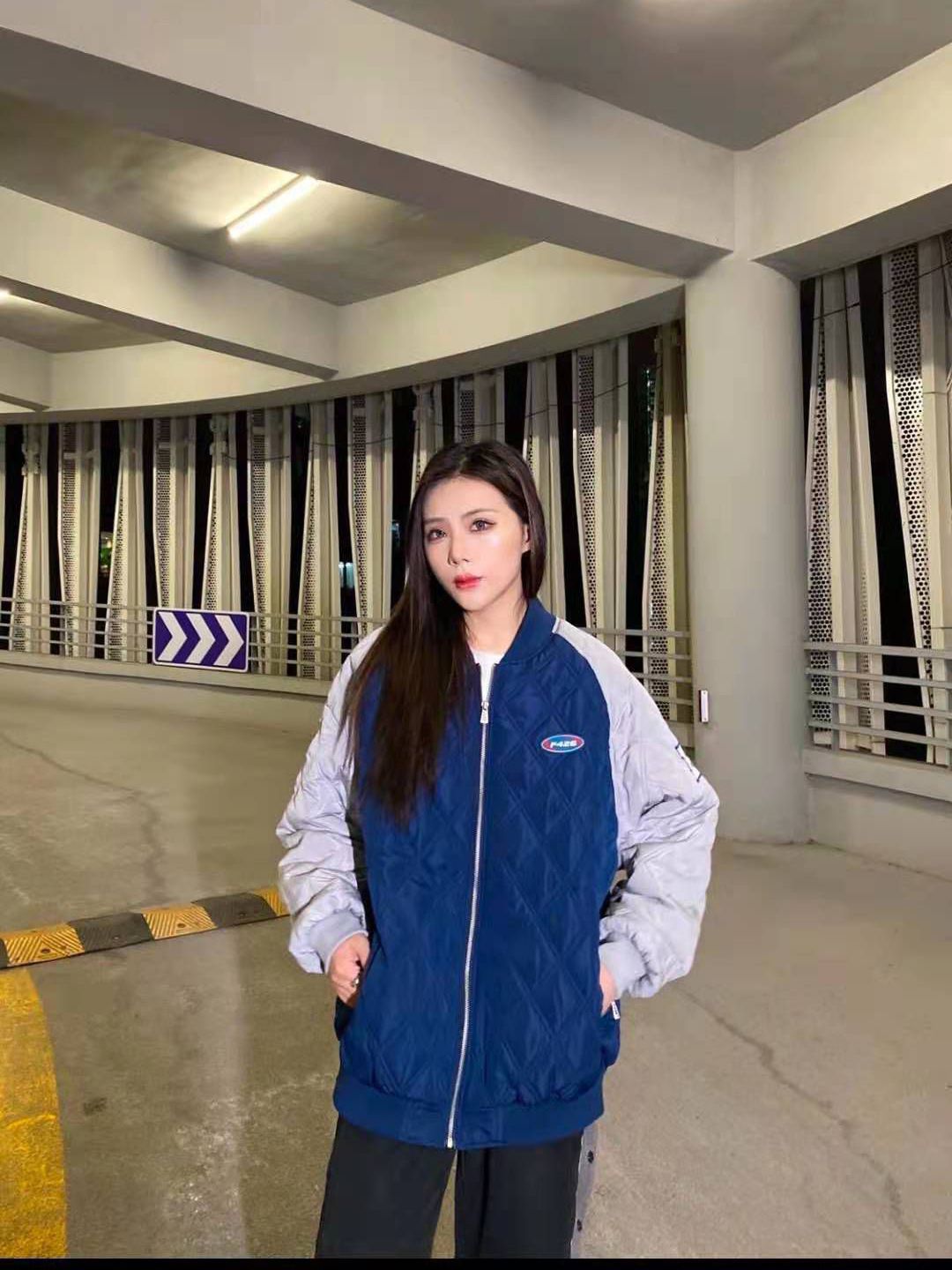 今日推荐   JUMP NEXT 2021AW 嘻哈菱形格绗线棉服 