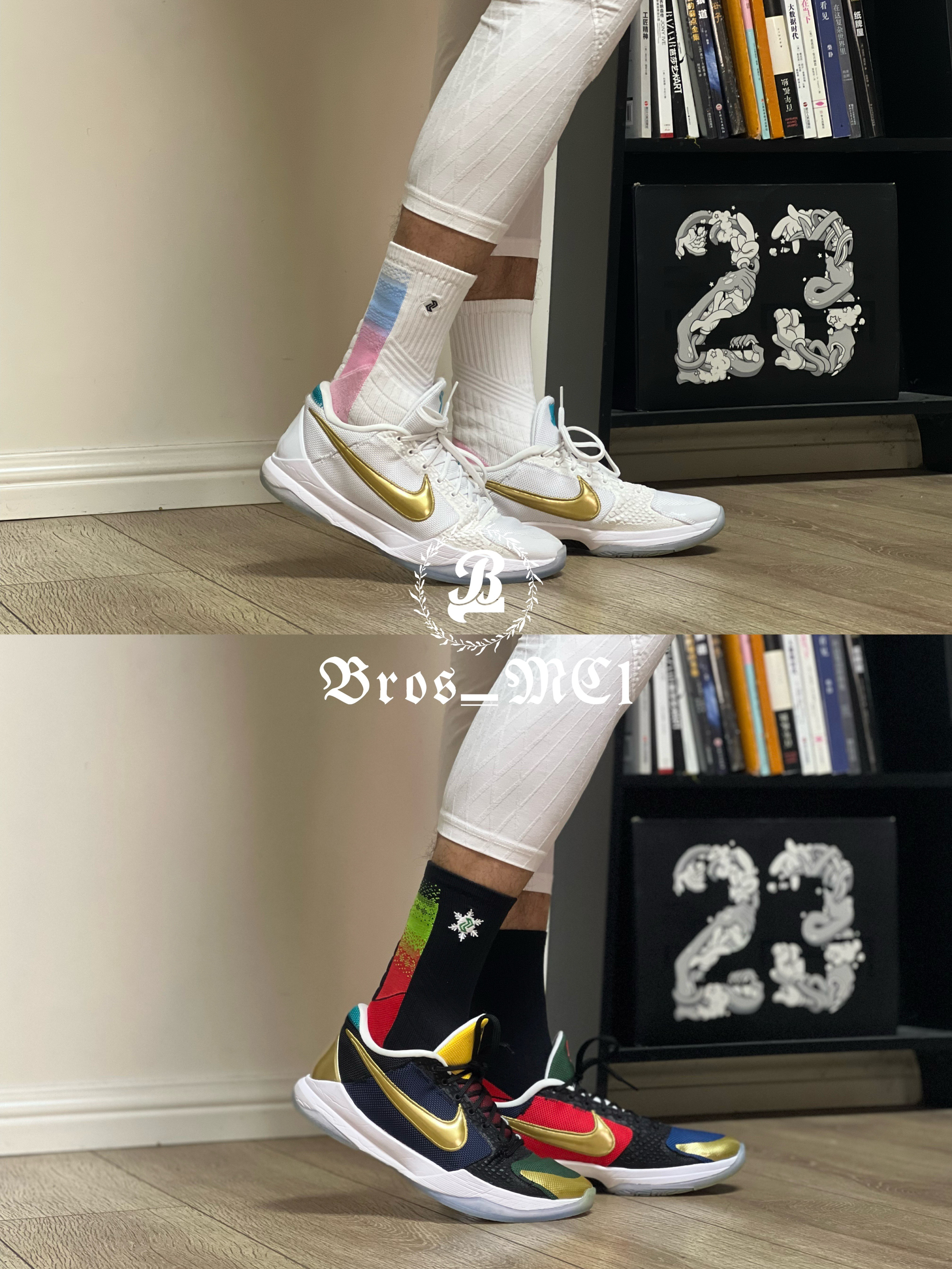 Nike Kobe5 UNDFeated联名上脚展示