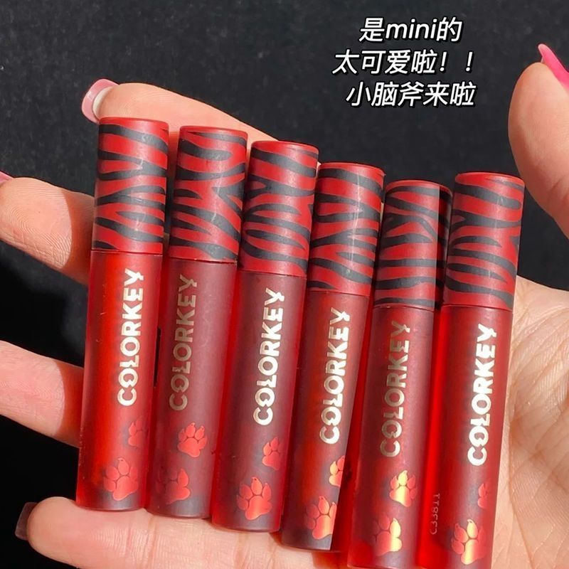 超级推荐 colorkey/珂拉琪 萌虎潮色唇釉套装礼盒