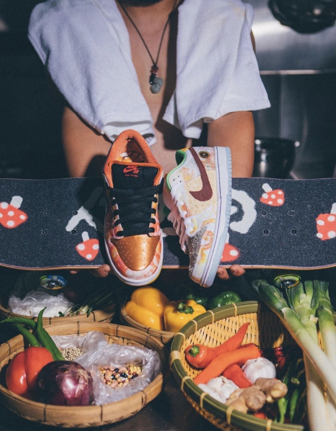 NK SB Dunk Low Pro QS Street Hawker 食神 鸳鸯