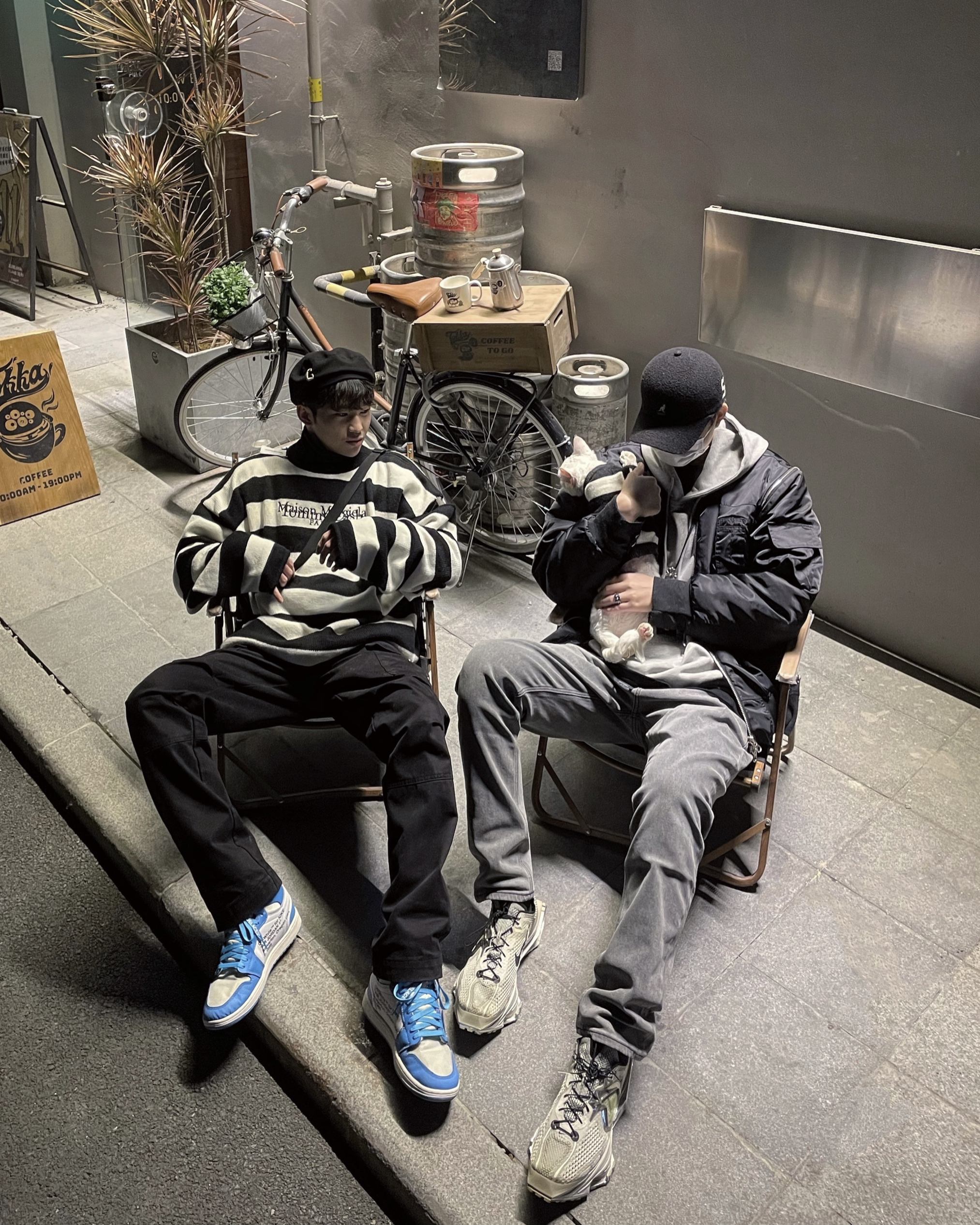 OOTD | 多人合照之夜晚街拍怎么拍