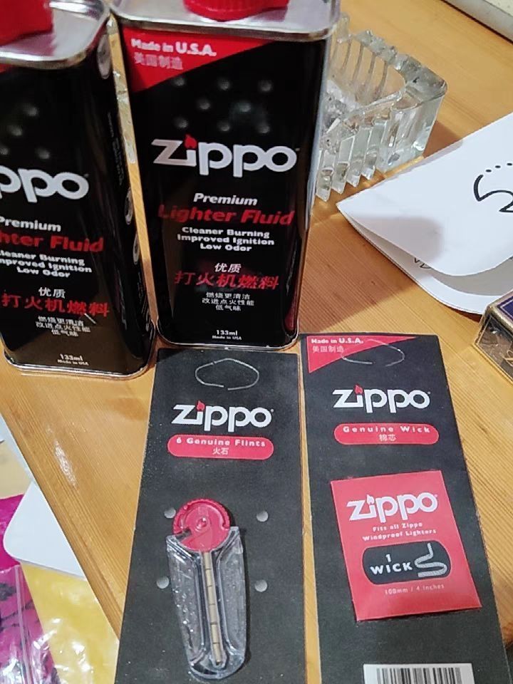 今日分享/【配件自选】zippo 打火机油煤油火石配件套装