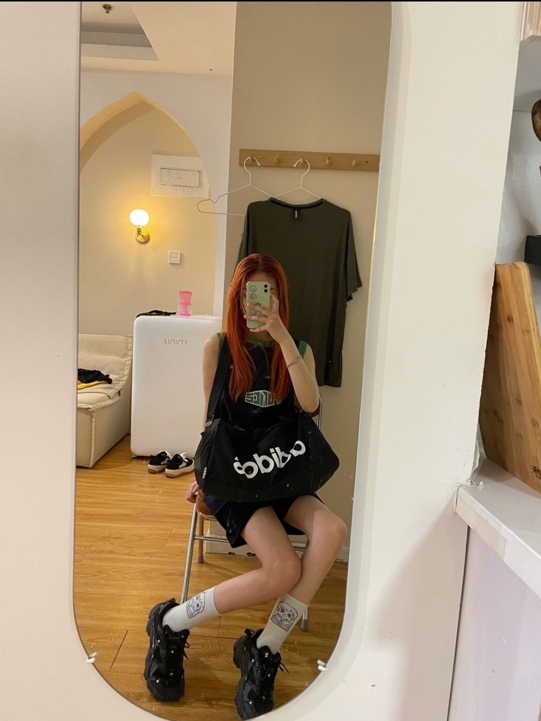 adidas 男女运动休闲单肩包斜挎包手提包 
