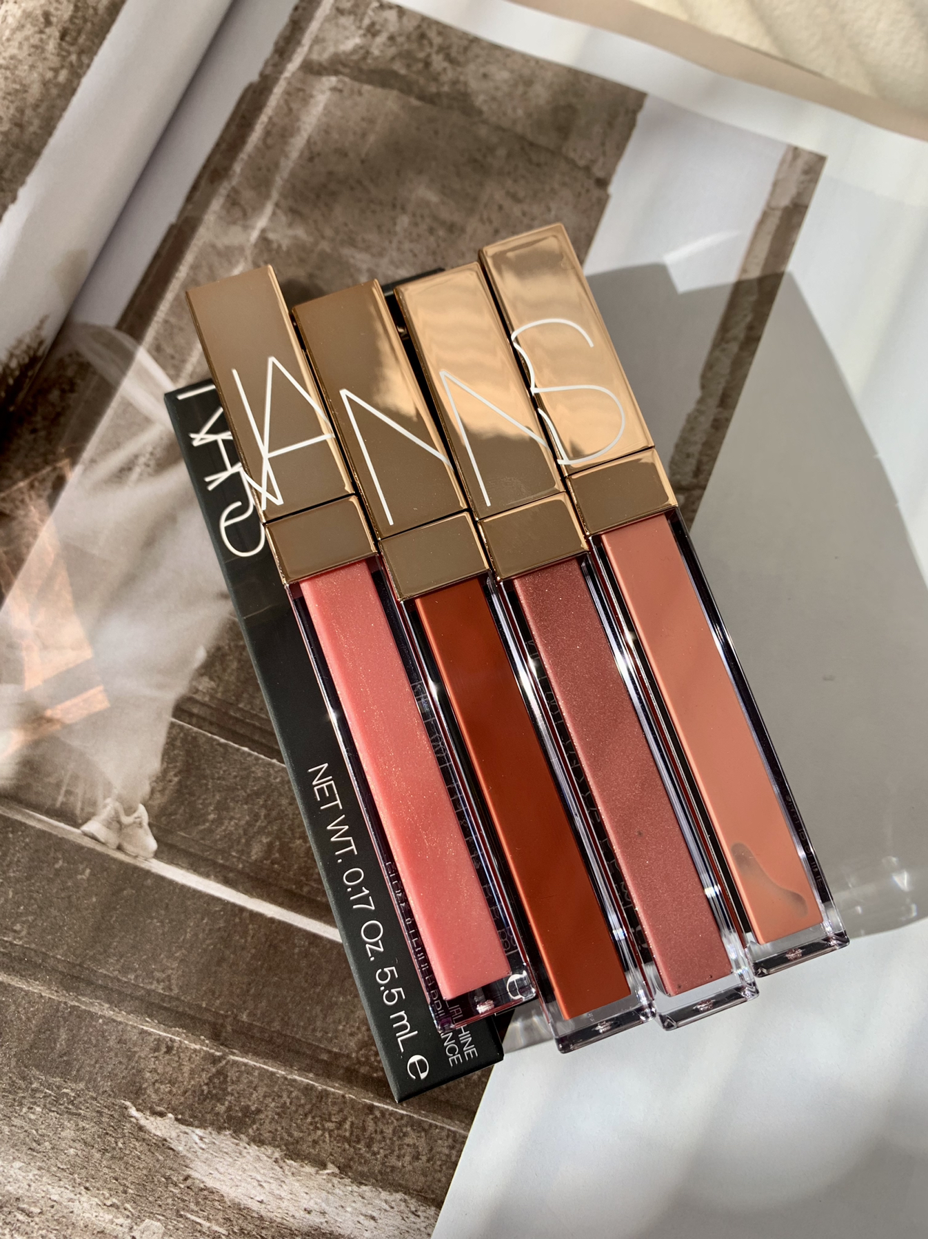 NARS新品试色 | 余晖唇蜜 | after glow collection💄✨
