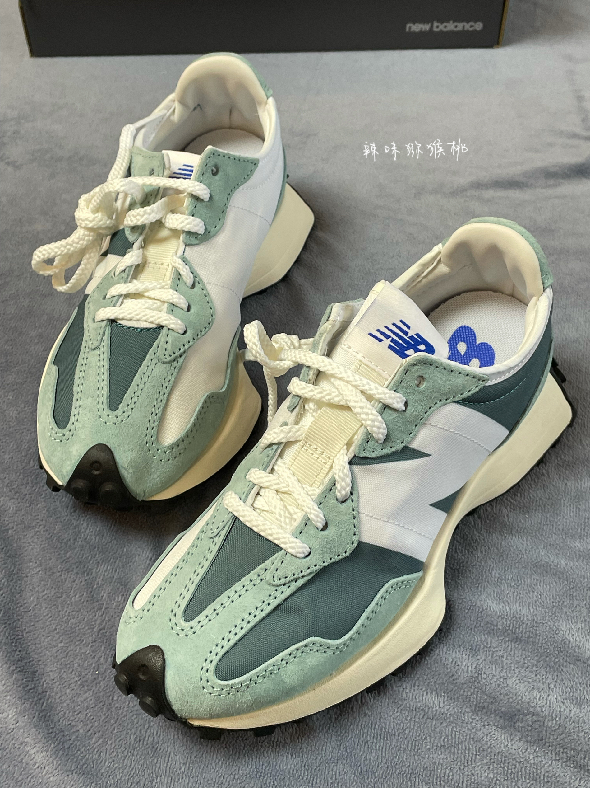 这鞋子穿起来超级清新