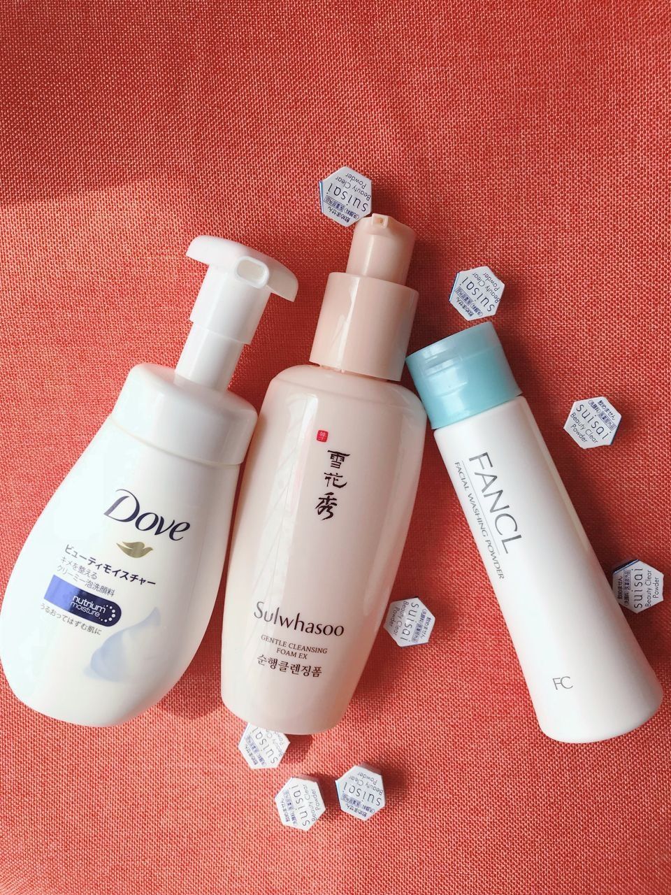 说说最近在用的五款洁面产品
