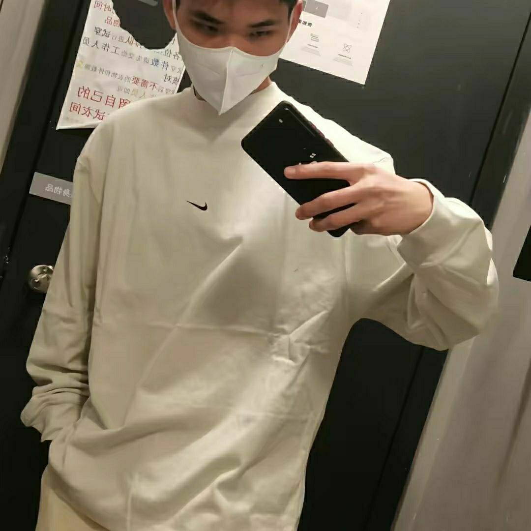 Nike 针织运动休闲套头圆领卫衣 DD7029