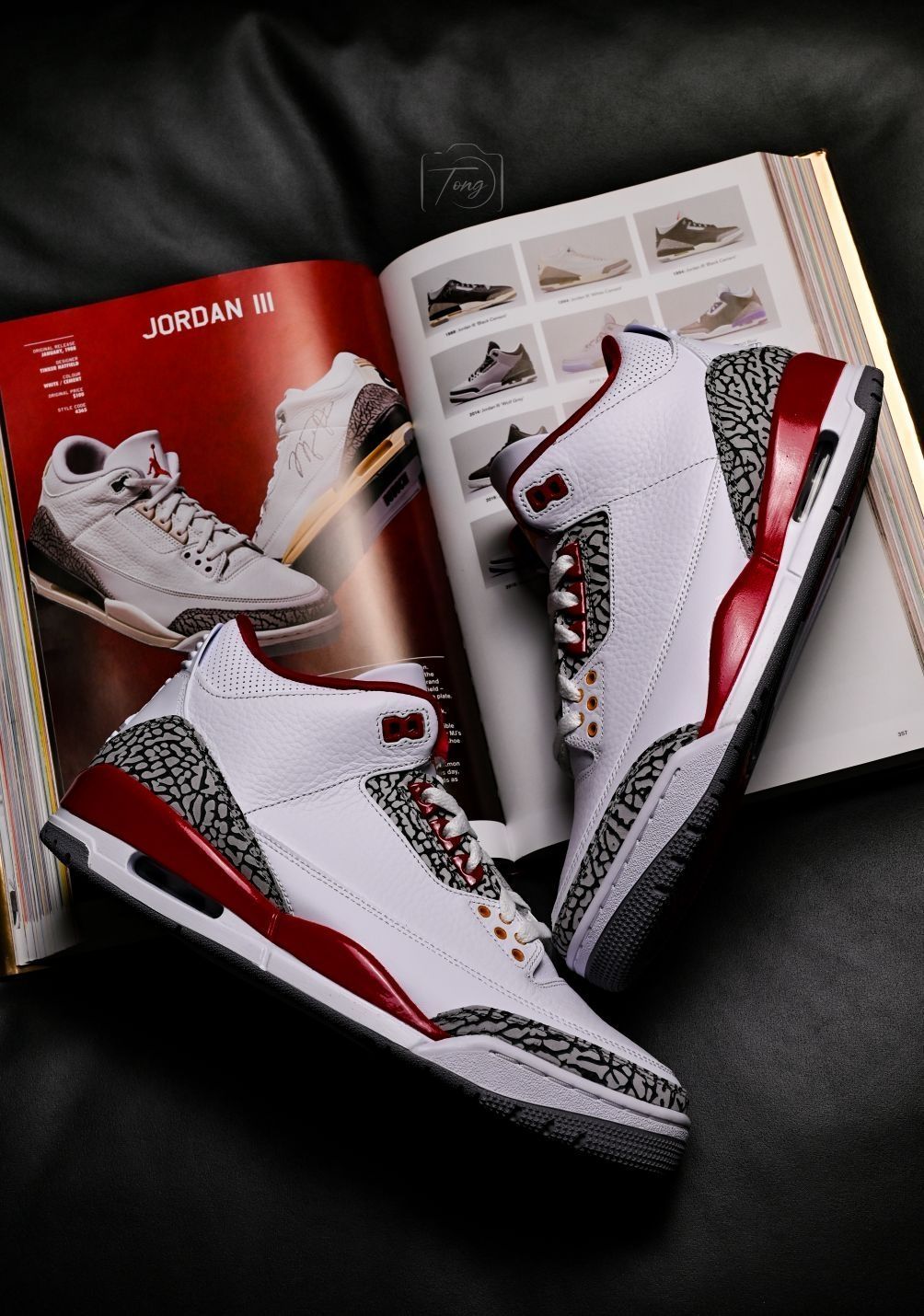 以朱雀之名－Air Jordan 3 "Cardinal Red"