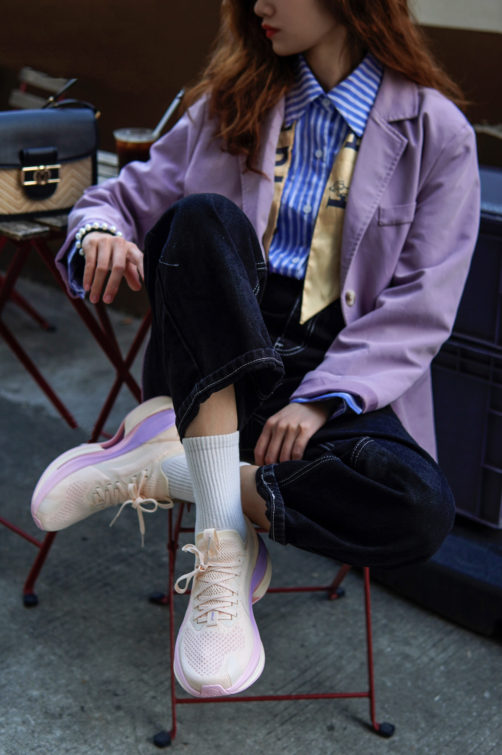 OOTD | 今天是紫色复古女孩