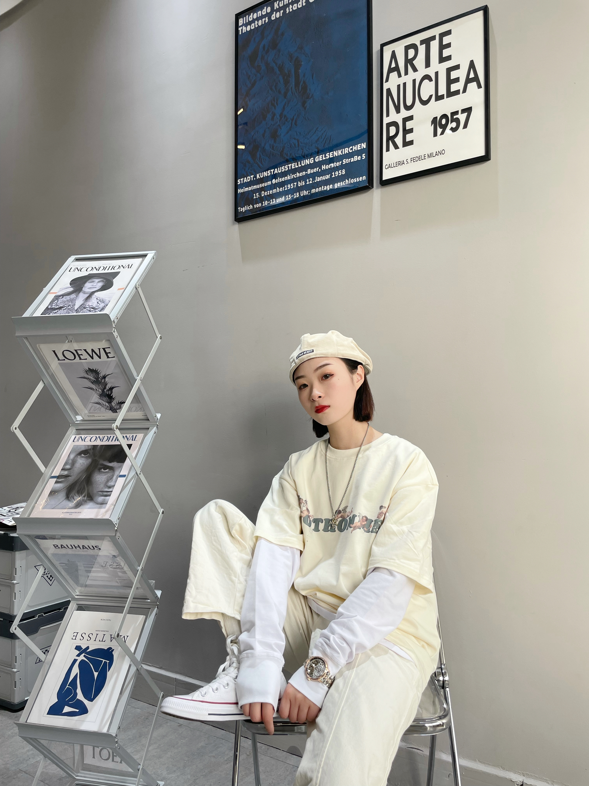 ootd | 三月浅色系穿搭打卡