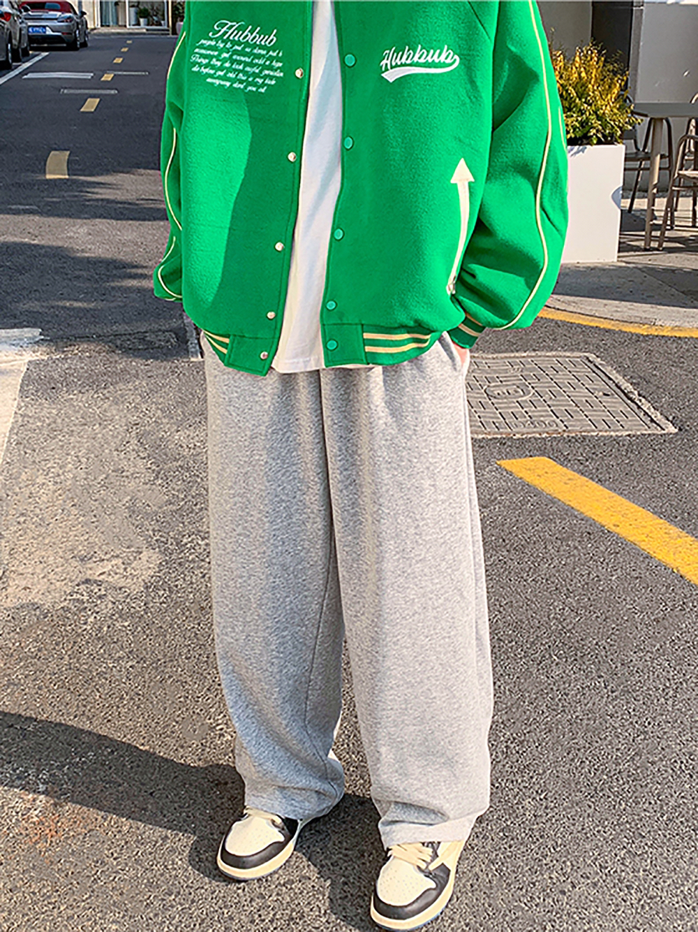 OOTD丨纯色休闲裤