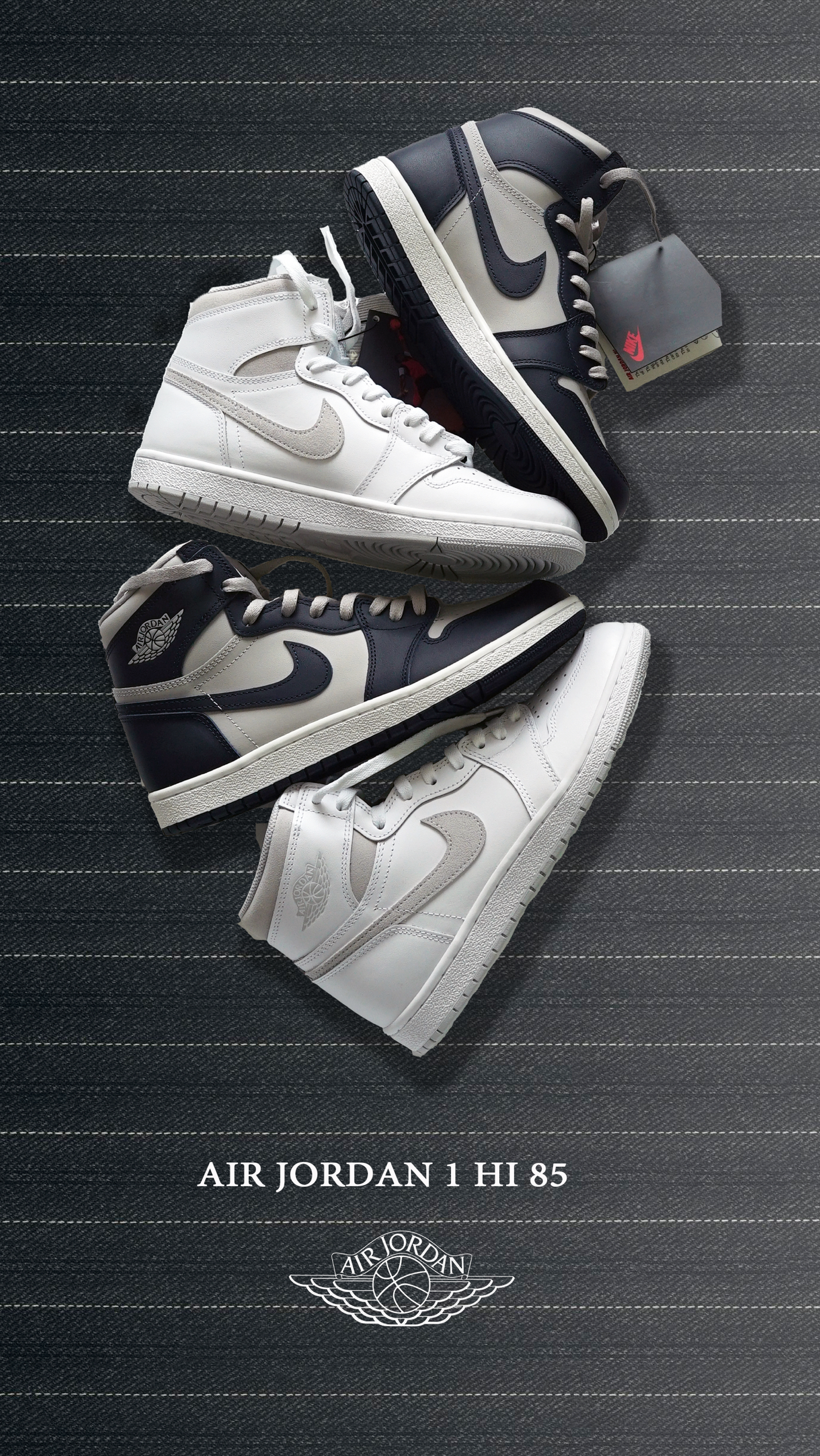 更显高级感Air Jordan 1 Hi 85 "Goergetown"