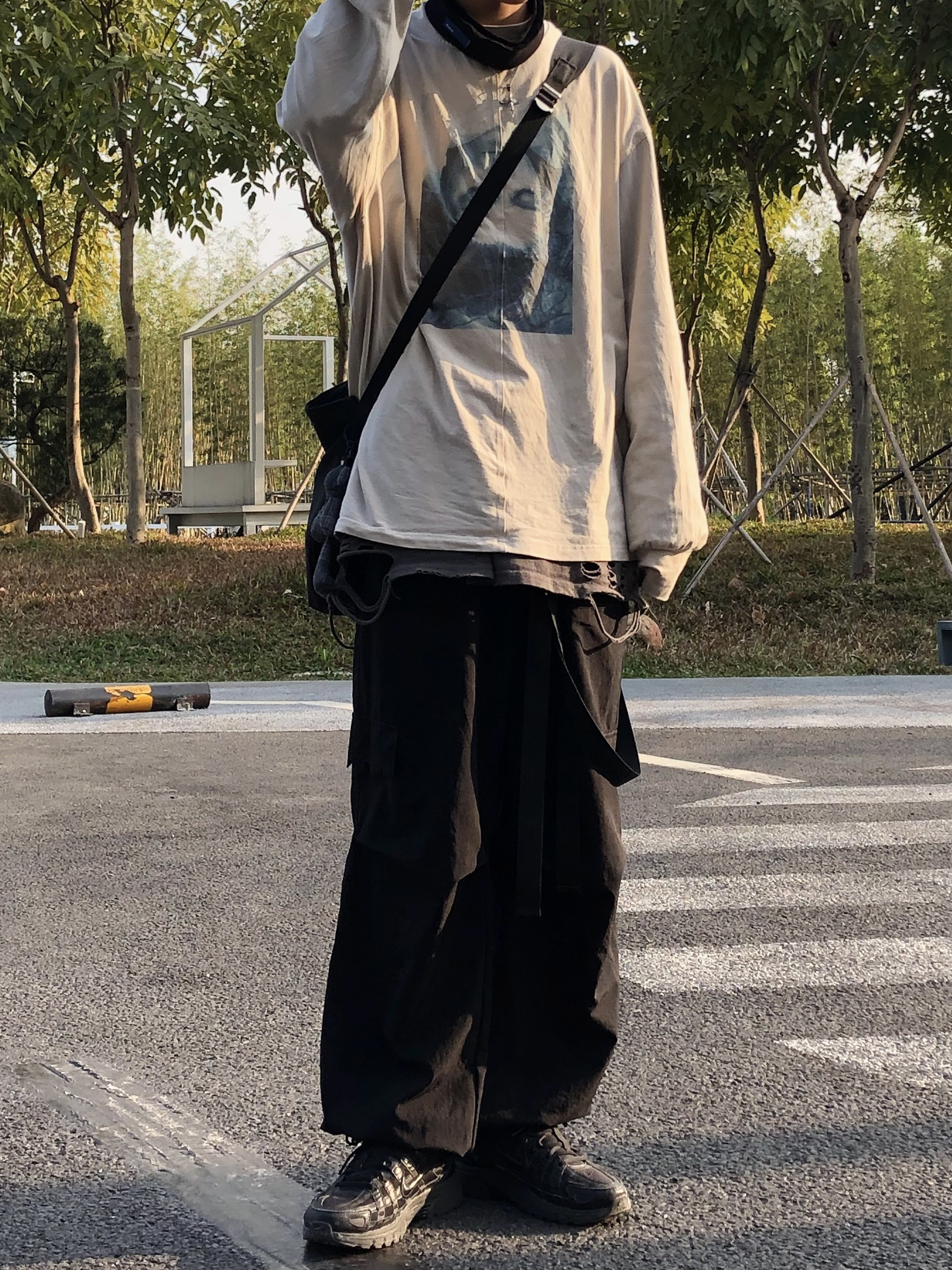 OOTD｜男生穿搭｜广州的落日太温柔了🌄