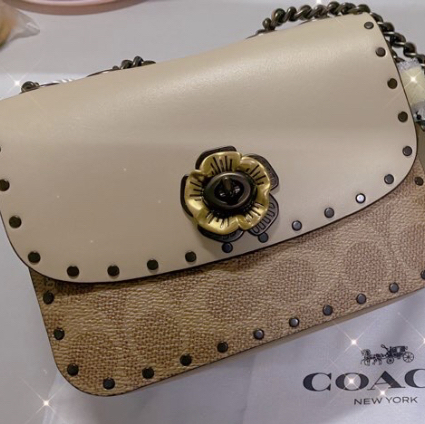 Coach Madison 山茶花斜挎包单肩包