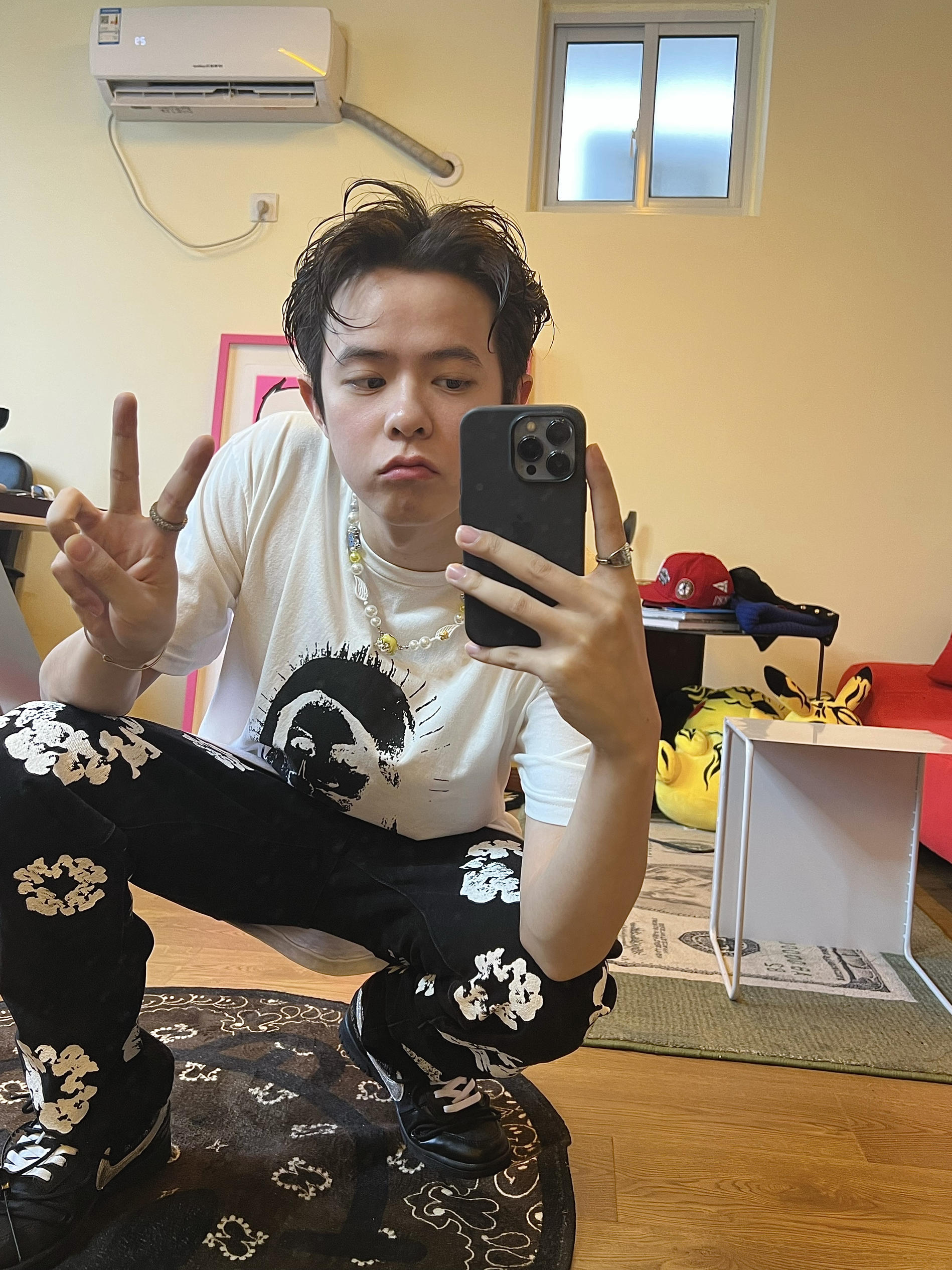 OOTD| 黑白混搭