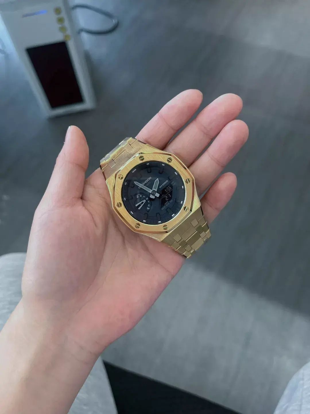 VENCREW 全锻造金色4.0一体款卡西欧农家橡树八角盘配件分享