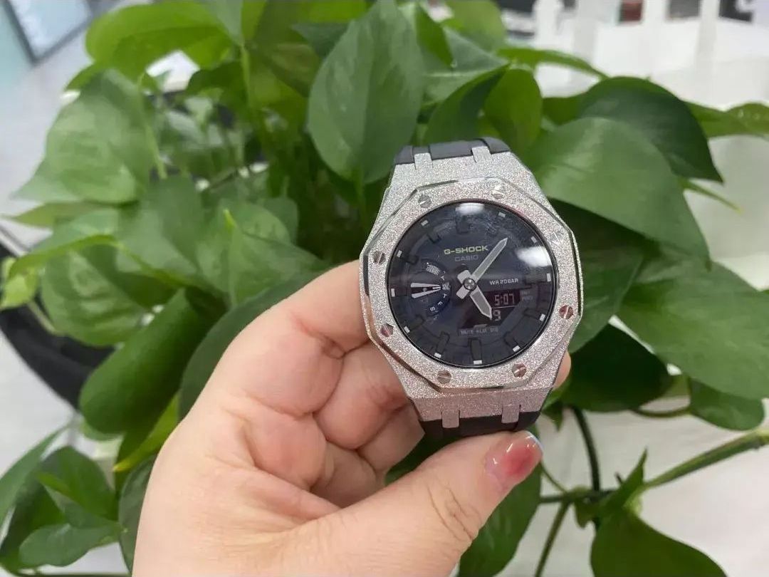 VENCREW 熊猫霜金白4.0一体款卡西欧农家橡树配件分享