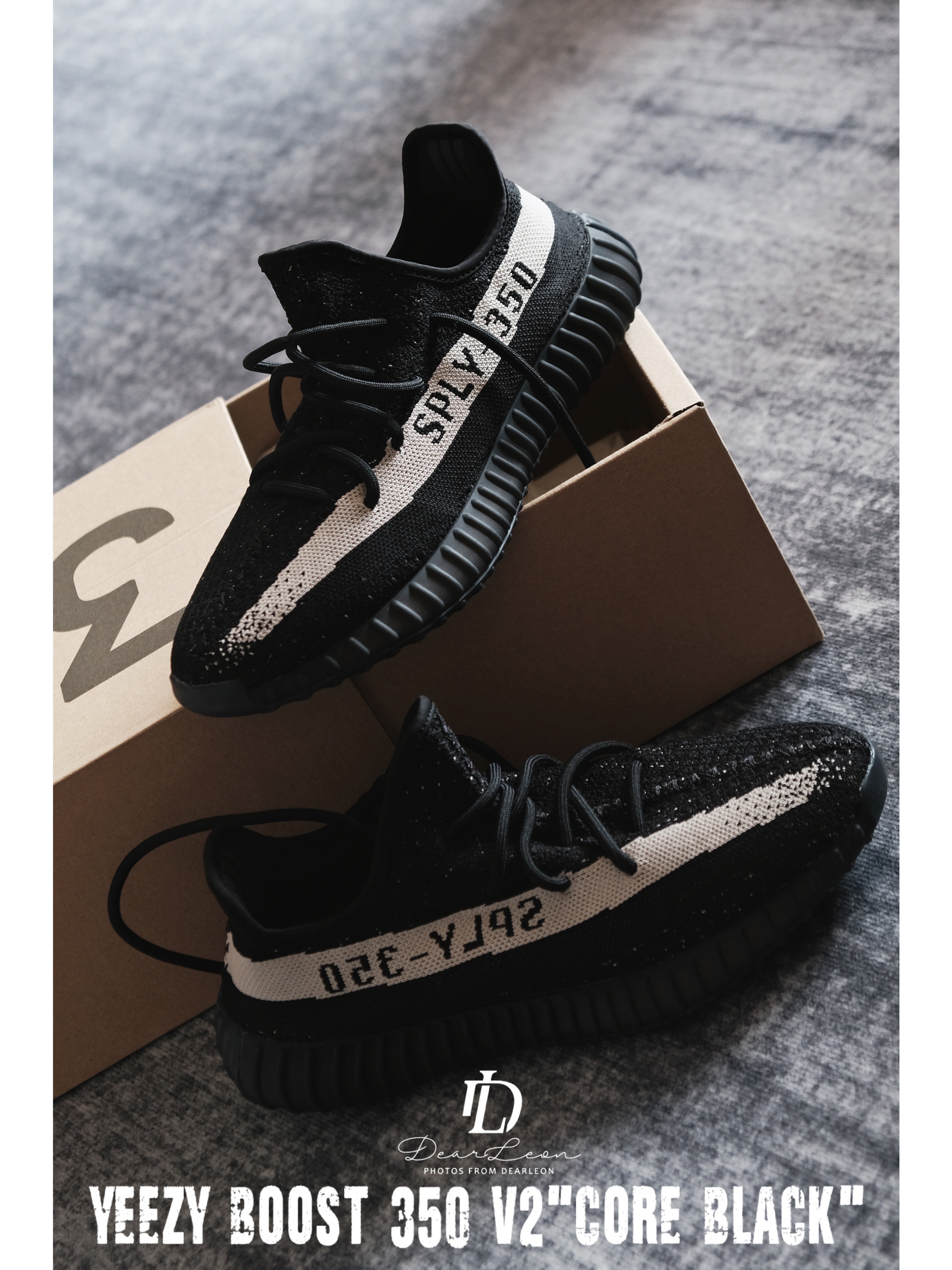 黑白“油漆条”Yeezy Boost 350 V2回归❗